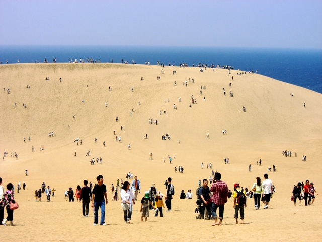 大賑わいの鳥取砂丘（2009.5.2）