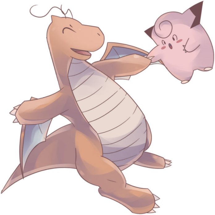 dragonite_and_clefairy_commission_by_autobottesla-da0038o-696x696